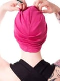 Bonnet Baby Doll Les Franjynes en coton gaufré, doublure thermorégulante OEKO-TEX et protection UV SPF40+