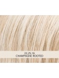 Perruque Arrow Mono Part longue bouclée, cheveux doux et soyeux, bordure invisible extra-longue pour un effet naturel