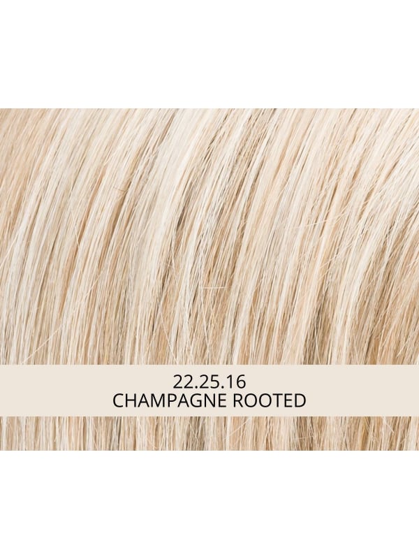 Perruque Arrow Mono Part longue bouclée, cheveux doux et soyeux, bordure invisible extra-longue pour un effet naturel