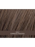 Perruque Arrow Mono Part longue bouclée, cheveux doux et soyeux, bordure invisible extra-longue pour un effet naturel