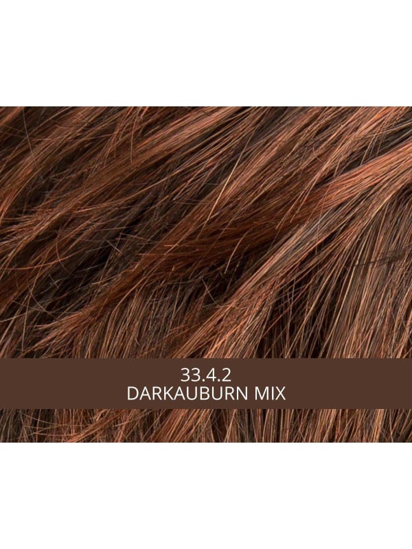Perruque Point : coupe courte asymétrique avec longue frange, rendu naturel, plusieurs coloris disponibles (rooted/mix).