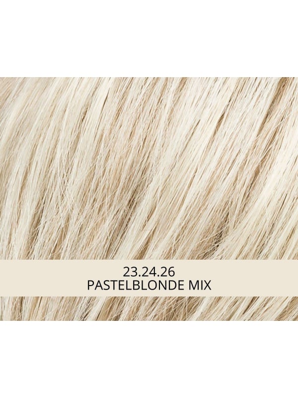 Perruque Tool coupe courte : frange droite, mèches effilées sur les côtés, effet méché pour un look moderne et naturel