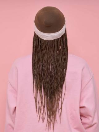 Couronne de cheveux tressée