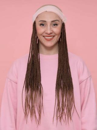 Couronne de cheveux tressée