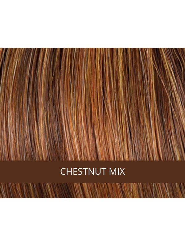 Perruque New Shane Mono Lace Gisela Mayer : coupe courte dynamique, mono lace discret, style chic et naturel
