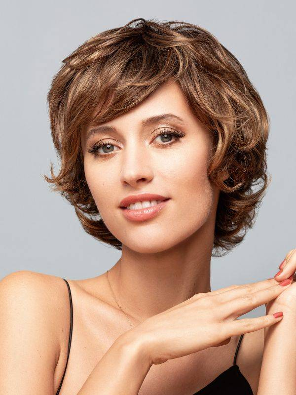 Torino Comfort Lace - Perruque courte, frange féminine