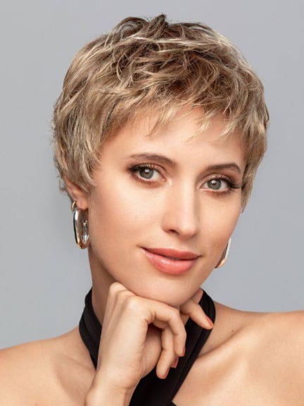 Zara Lace Special Large — perruque synthétique naturelle, grand tour de tête 58-60 cm