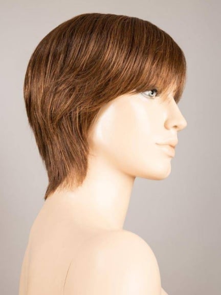 Perruque Award - coupe courte sportive 100% Remy Hair, tulle cinéma, rendu naturel