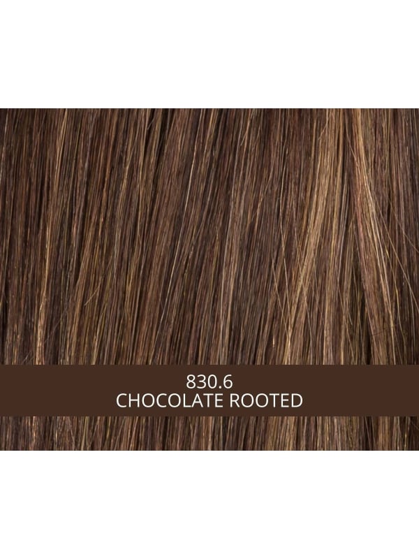 Boheme Mono — Perruque longue 100% Remy Hair, coiffable jusqu'à 160°C, bordure frontale discrète