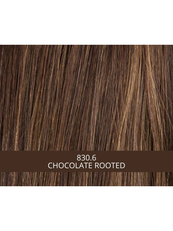 Nuance Deluxe — perruque mi-longue 100% Remy, bonnet fait main, bordure frontale invisible