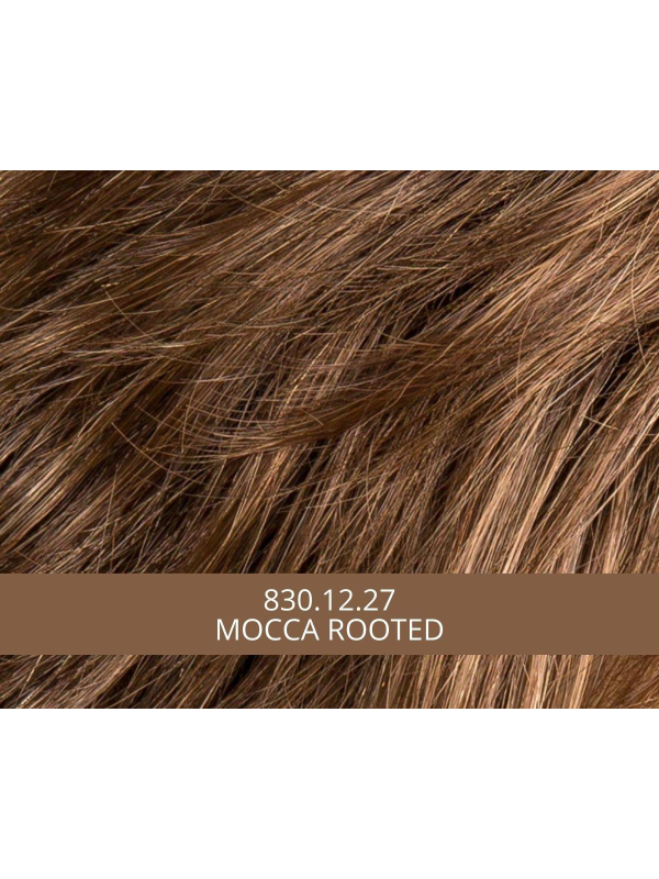 Trinity Plus : perruque mi‑longue 100% Remy Hair, tulle frontal — options 'rooted' et 'mix'