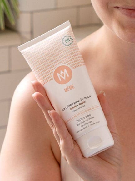 Pot Crème Corps 200ml MÊME — texture onctueuse adaptée aux peaux sensibles