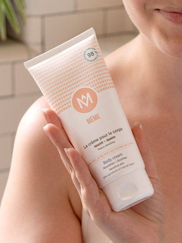 Pot Crème Corps 200ml MÊME — texture onctueuse adaptée aux peaux sensibles