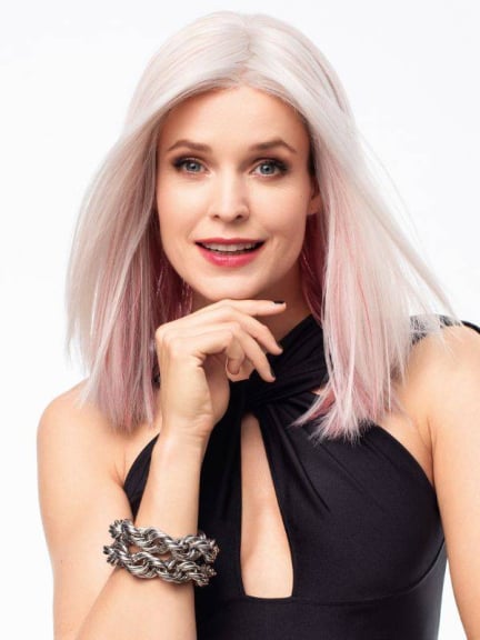 Magic Rave — Perruque longue lisse en fibre synthétique, résistante jusqu'à 160°C