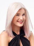 Perruque Magic Rave Gisela Mayer : cheveux longs lisses, fibre synthétique thermo 160°C, rendu naturel et discret