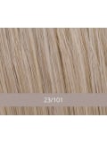 Perruque Angel NJ Création : coupe courte lisse, fibre synthétique soyeuse, bordure frontale en tulle, maintien antiglisse.