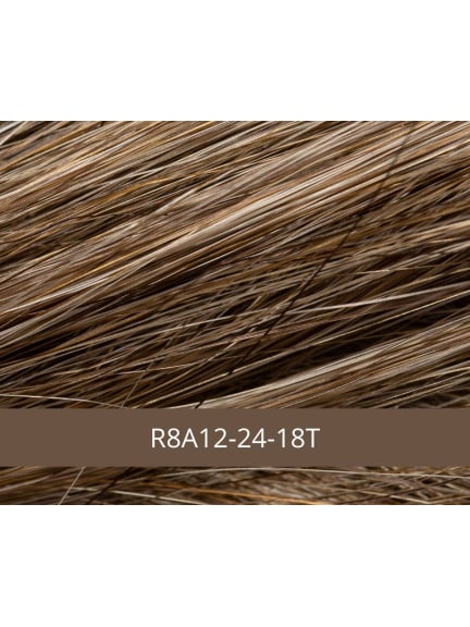 Découvrez Coco — perruque courte lisse à frange avec technologie antiglisse, look naturel