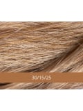 Perruque Frimousse NJ Création : coupe courte plongeante effilée, bordure tulle discrète, fibre synthétique NJ et maintien Antig