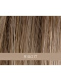 Perruque Frimousse NJ Création : coupe courte plongeante effilée, bordure tulle discrète, fibre synthétique NJ et maintien Antig