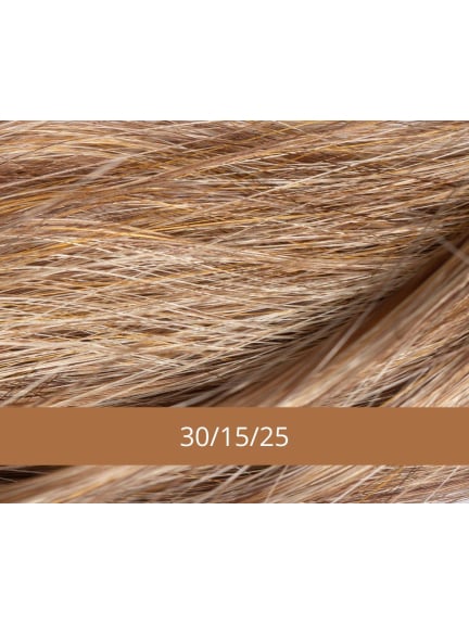 Perruque Inès - coupe courte volumineuse, tulle frontale, fibre synthétique NJ