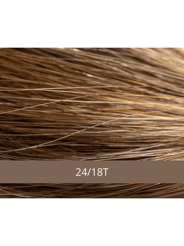 Perruque Julie NJ Création : coupe courte naturelle, fibre NJ°, tulle frontal discret et maintien antiglisse confortable