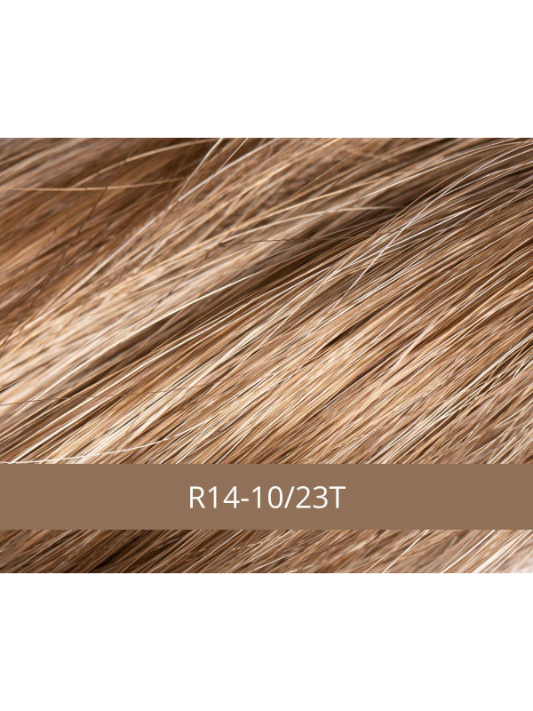 Perruque Julie NJ Création : coupe courte naturelle, fibre NJ°, tulle frontal discret et maintien antiglisse confortable