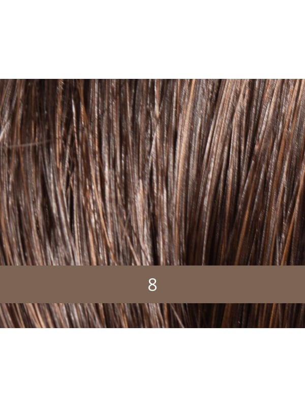 Perruque Kate NJ Création courte dégradée, fibre NJ synthétique, tulle frontal discret, maintien Antiglisse confortable