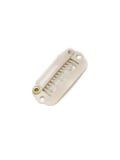 Clips de perruque 25 mm bruns à coudre pour un maintien discret sur bonnet ou complément capillaire
