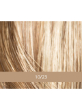 Perruque Kiwi NJ Création : coupe courte dégradée, frange sur le côté, fibre synthétique NJ au rendu naturel, maintien antigliss
