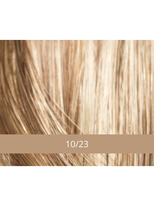 Perruque médicale Léa NJ Création mi-longue lisse, frange sur le côté, fibre synthétique NJ° et maintien anti-glisse pour un ren