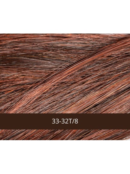 Perruque Mademoiselle NJ Création — courte, effilée, tulle frontal et confort médical