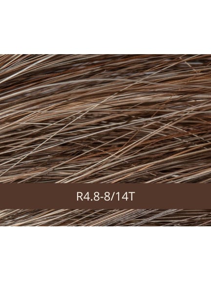 Perruque Tatiana NJ Création — longue avec frange, fibre NJ naturelle, confort médical anti-glisse