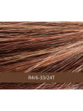 Perruque Voyage NJ Création : carré court avec frange effilée, fibre synthétique NJ, bordure tulle et maintien antiglisse