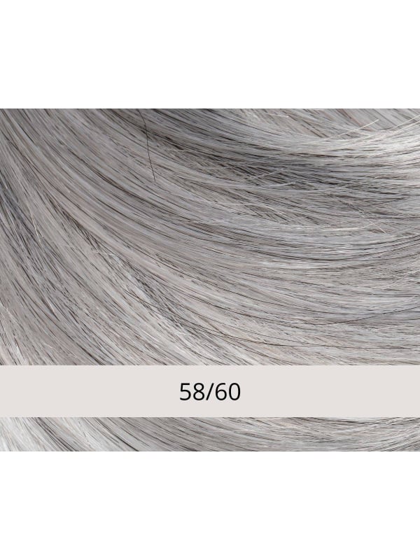 Perruque Wanda NJ Création : coupe courte synthétique, tulle frontal discret, technologie antiglisse, confort médical