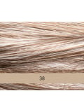 Perruque homme Jean-Luc NJ Création : coupe courte effilée, fibre synthétique NJ, bordure tulle discrète, antiglisse 57 cm