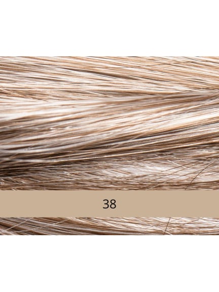 Jean-Luc II - Perruque homme en fibre NJ, tulle frontale et technologie ANTIGLISSE (61 cm)