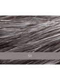 Perruque homme Pilote NJ Création : coupe courte dégradée, tulle frontal discret, fibre synthétique effet naturel, maintien anti
