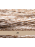 Perruque Walter NJ Création : coupe très courte effilée, fibre synthétique NJ, bordure frontale tulle, maintien anti-glisse