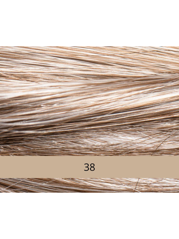 Perruque Walter NJ Création : coupe très courte effilée, fibre synthétique NJ, bordure frontale tulle, maintien anti-glisse