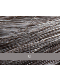 Perruque Walter NJ Création : coupe très courte effilée, fibre synthétique NJ, bordure frontale tulle, maintien anti-glisse