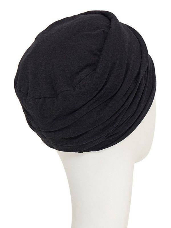 Bonnet turban Viva Câlin Christine Headwear en coton/viscose, doux et respirant, pour cuir chevelu sensible (alopécie, chimio).