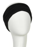 Bandeau Karma en bambou plissé : effet volumateur, doux, léger et respirant, à porter sur turban ou cheveux.