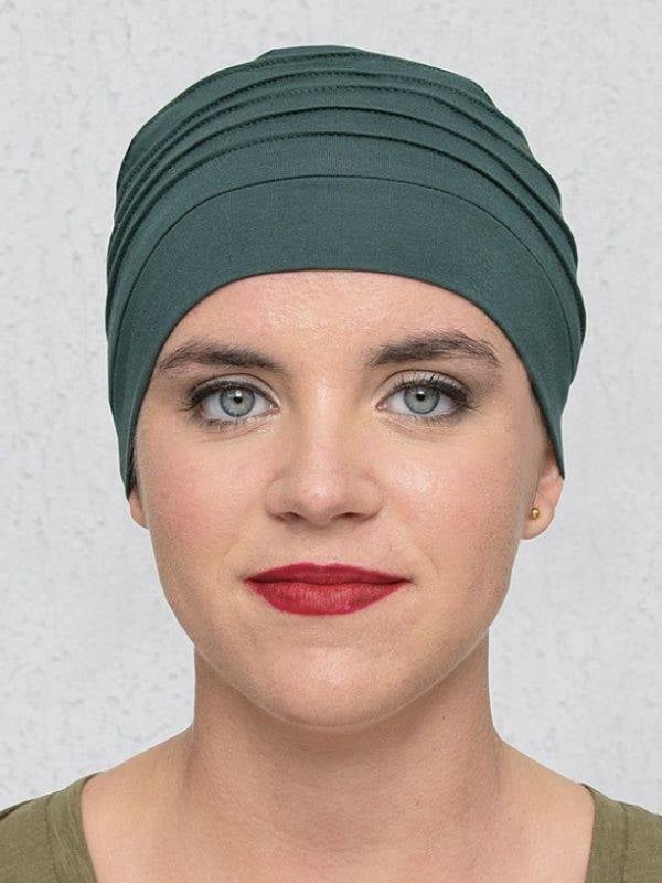 Turban Lola Doublé MMParis en fibre de bambou, plissé, doublé, ultra doux et respirant