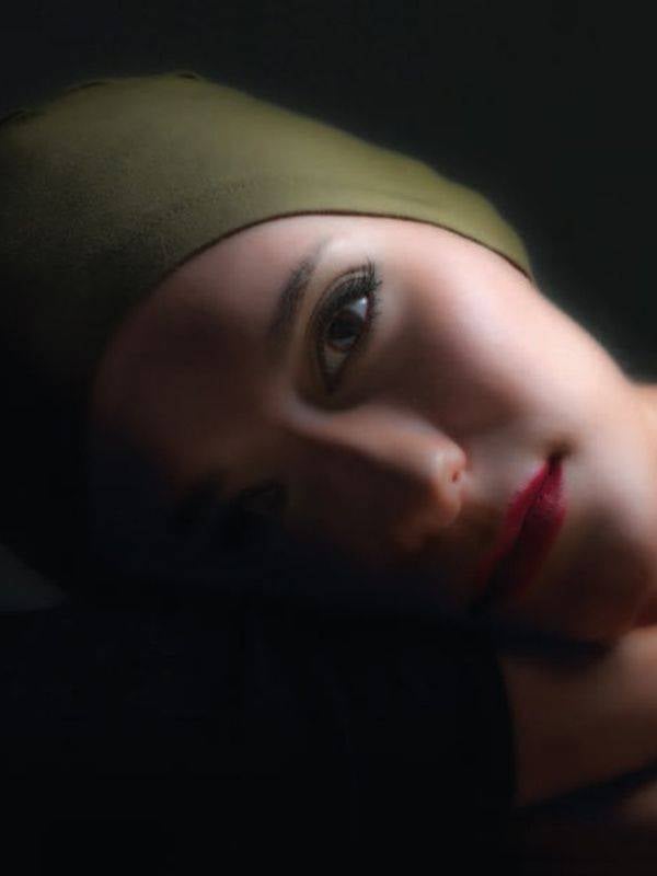 Turban Roméo MMParis en rayonne : bonnet simple, très léger et doux, à accessoiriser avec un foulard, idéal jour et nuit