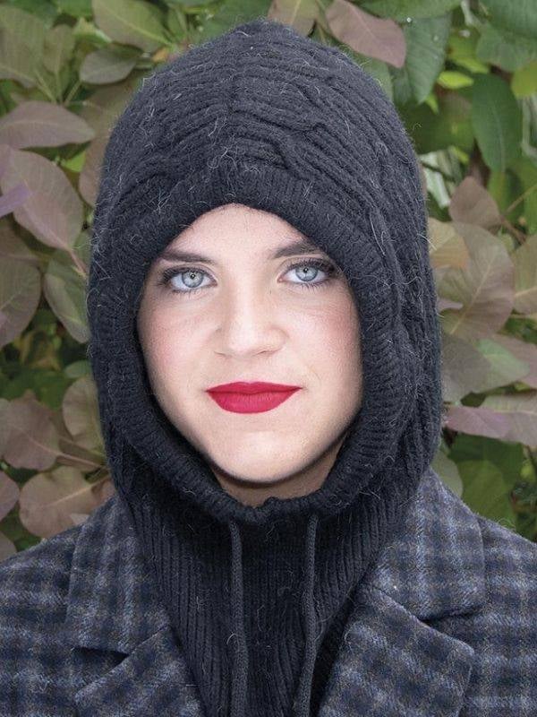 Adoptez la Gagoule Edna — cagoule douce en laine et cachemire, style chic et coloris modernes