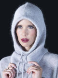Gagoule Fantomette en cachemire, légère et douce pour un look féminin et chaud