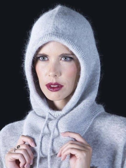 Gagoule Fantomette en cachemire, légère et douce pour un look féminin et chaud