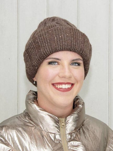 Bonnet Robin - chaud et doux, 30% laine 20% angora 50% acrylique