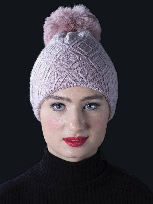 Bonnet Phil MM Paris en acrylique doux, coloris pastels, chaud et confortable pour l’hiver