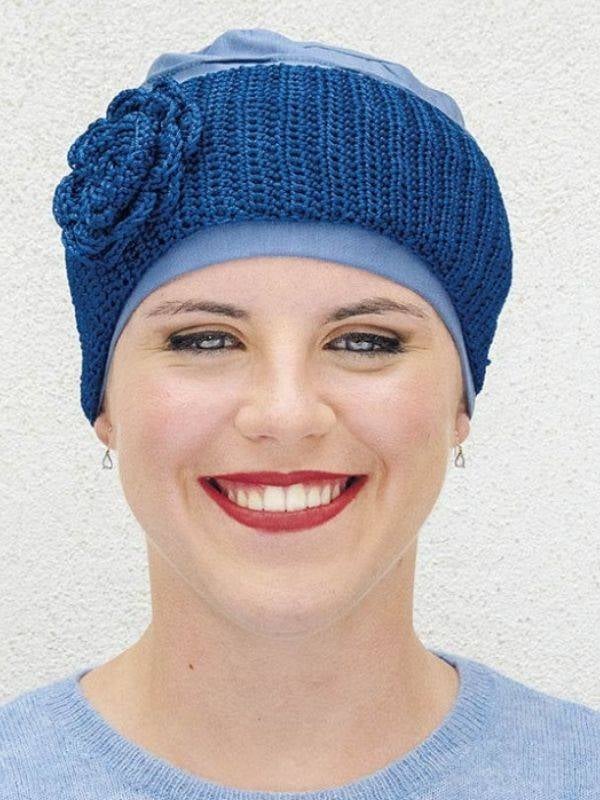 Bandeau Vélia MMParis en dentelle, porté seul ou sur turban – accessoire chic et glamour pour l’hiver